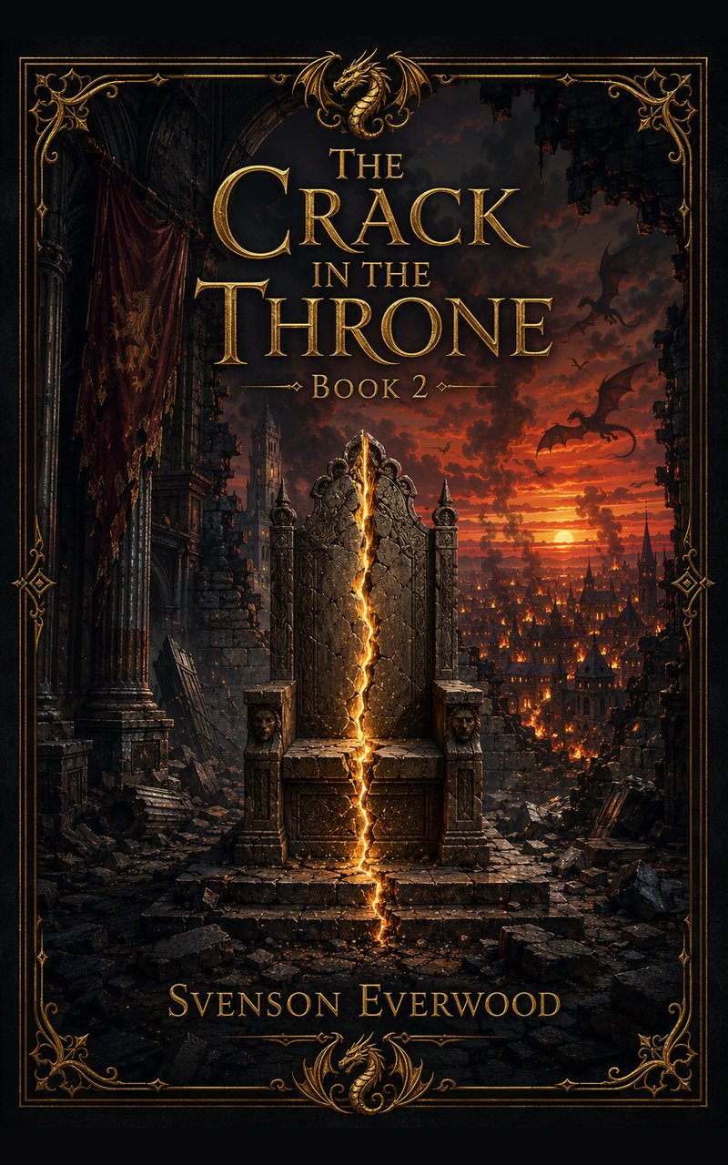 Cover of »The Crack in the Throne«